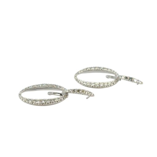 Gabriel Diamond Huggie Earrings