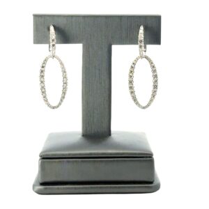 Gabriel Diamond Huggie Earrings