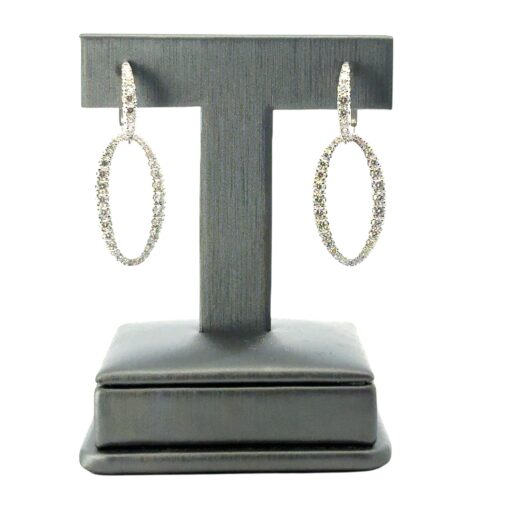Gabriel Diamond Huggie Earrings