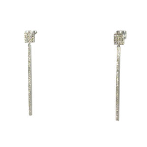 0.85ctw Diamond Dangle Earrings