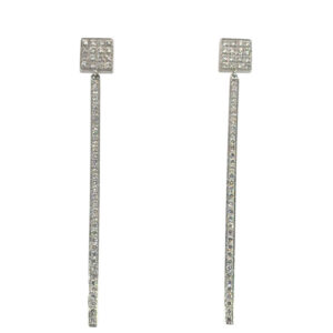 0.85ctw Diamond Dangle Earrings