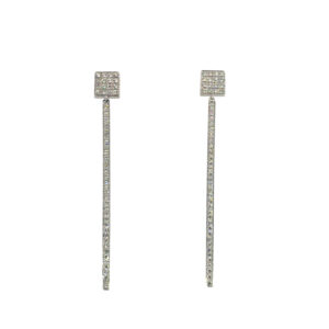 0.85ctw Diamond Dangle Earrings