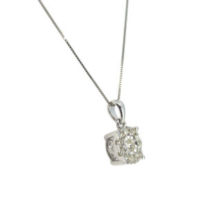 0.33ctw Diamond Pendant Necklace
