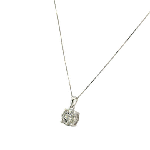 0.33ctw Diamond Pendant Necklace