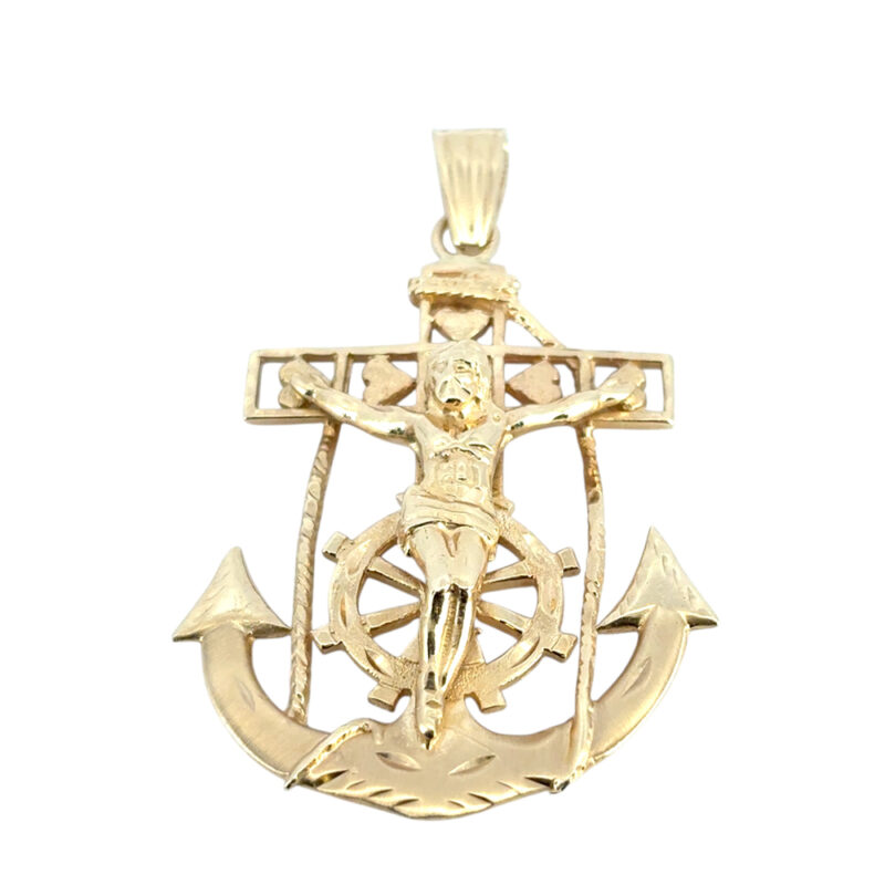Mariners Cross Anchor Pendant
