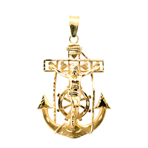 Mariners Cross Anchor Pendant