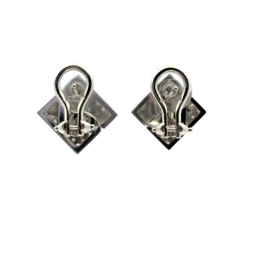 0.82ctw Square Diamond Earrings