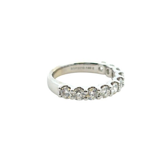 Halfway Diamond Wedding Band