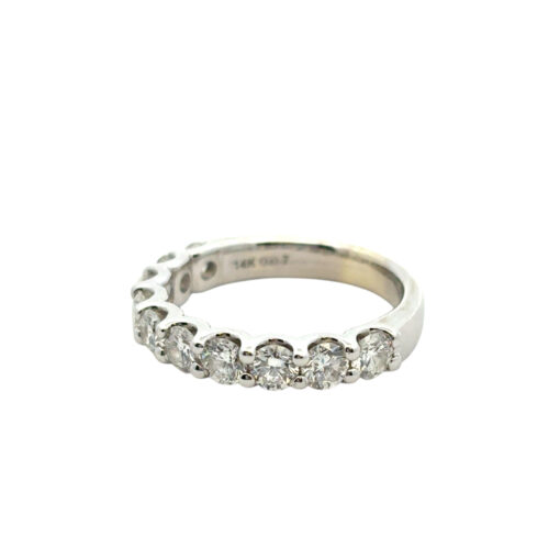Halfway Diamond Wedding Band