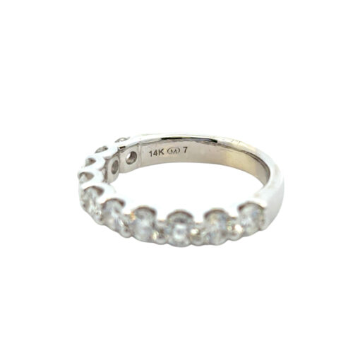 Halfway Diamond Wedding Band