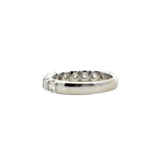 Halfway Diamond Wedding Band