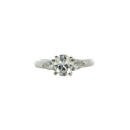 0.97ct Diamond Engagement Ring