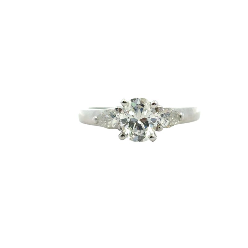 0.80ct Diamond Engagement Ring
