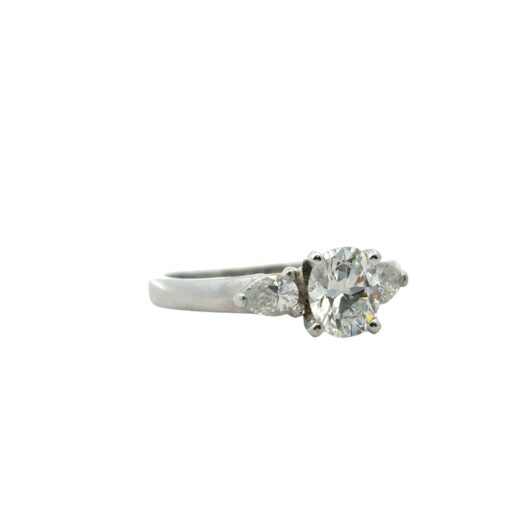 0.97ct Diamond Engagement Ring