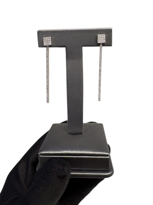 0.85ctw Diamond Dangle Earrings