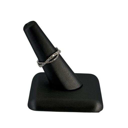 Twisted Diamond Band Ring