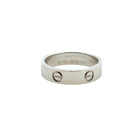 Cartier Platinum Love Ring