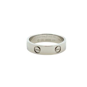 Cartier Platinum Love Ring
