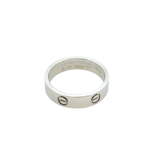 Cartier Platinum Love Ring