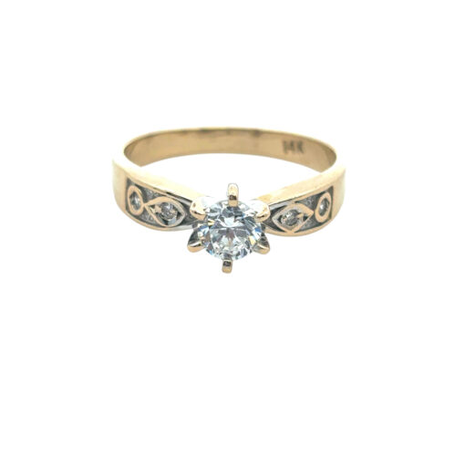 Gold 0.40ct Diamond Ring