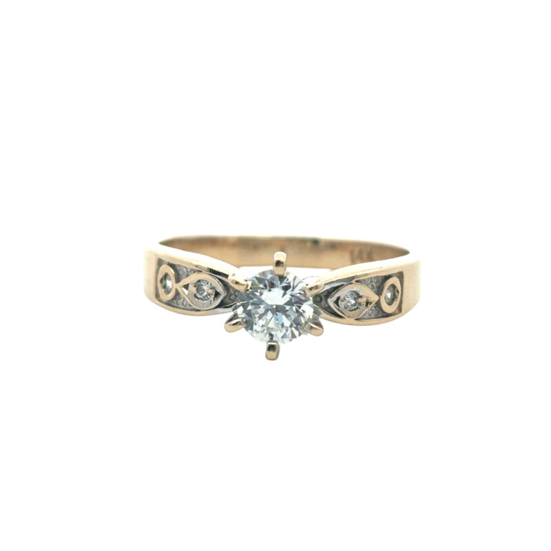 Gold 0.40ct Diamond Ring