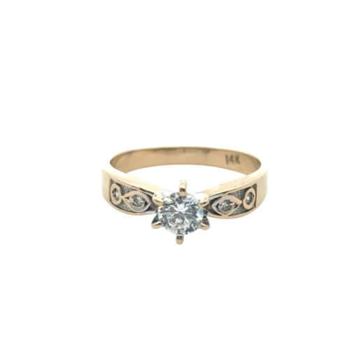 Gold 0.40ct Diamond Ring