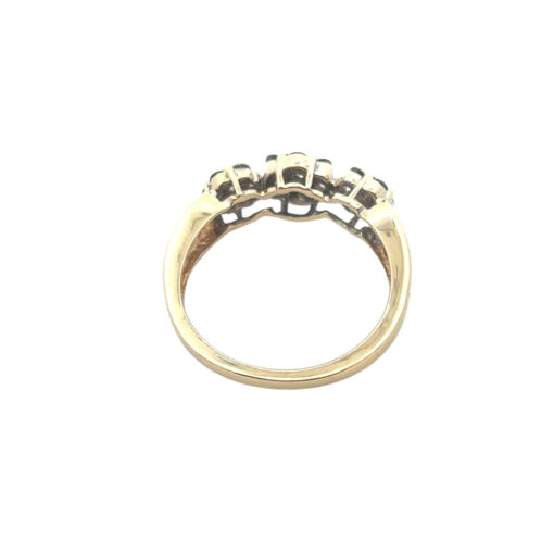 0.32ctw Diamond Flower Ring