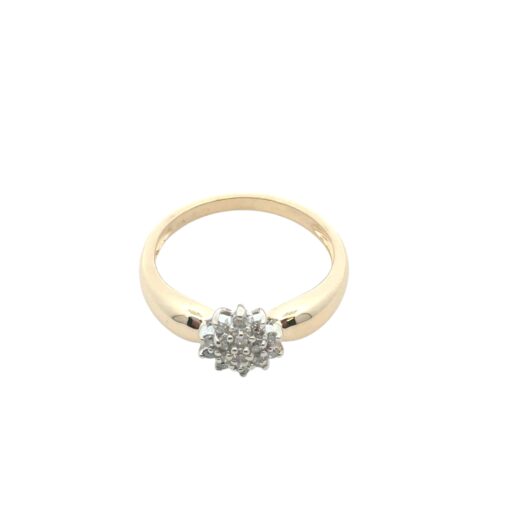 0.17ctw Diamond Star Ring