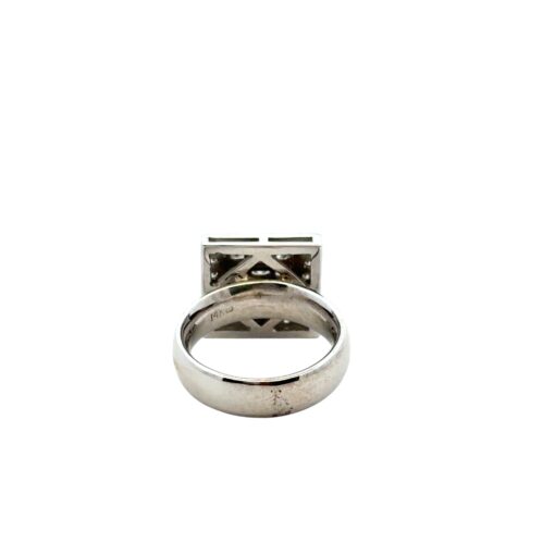0.73ctw Square Diamond Ring