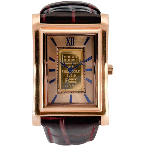 Stauer Gold Ingot Watch