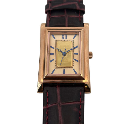 Stauer Gold Ingot Watch