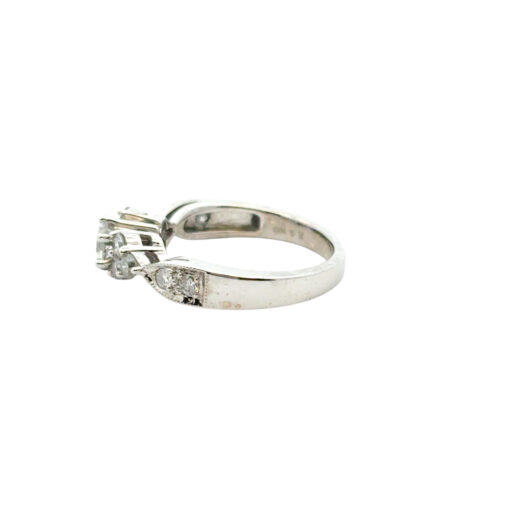 14k White Gold 0.40ct Round Brilliant Diamond Engagement Ring - Image 13