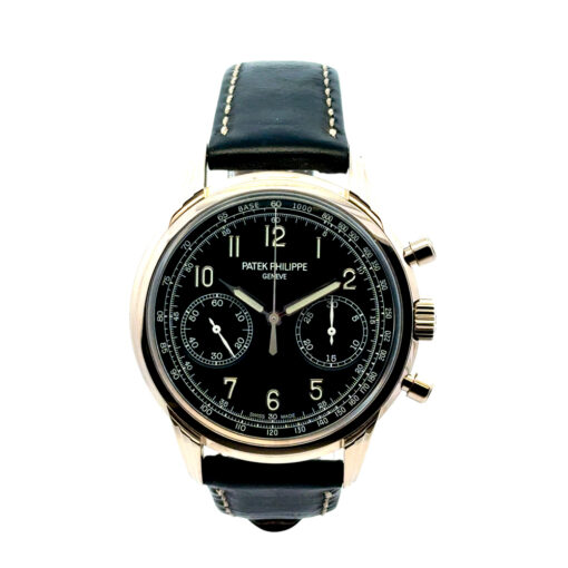 Patek Philippe 5172G-001 Blue Dial Manual Wind Watch on Leather Band - Image 3
