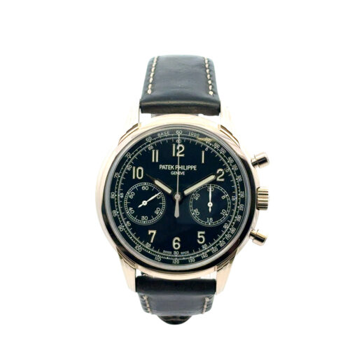 Patek Philippe 5172G-001 Blue Dial Manual Wind Watch on Leather Band - Image 5