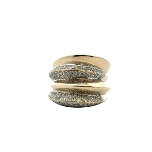Diamond Pave Wide Ring