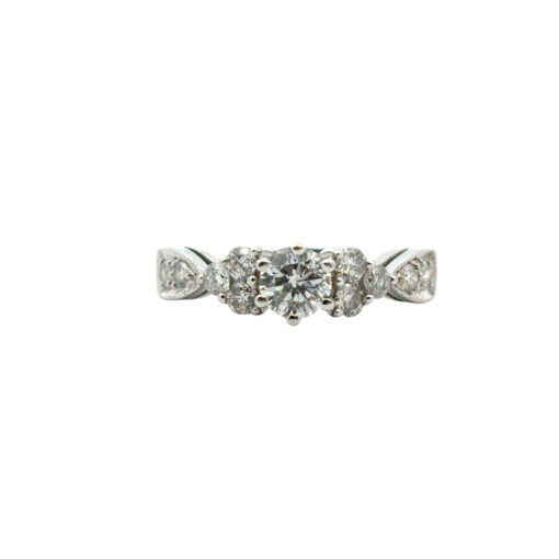 0.68ctw Diamond Engagement Ring