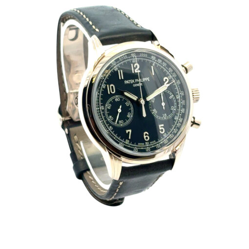 Patek Philippe 5172G-001 Blue Dial Manual Wind Watch on Leather Band - Image 7
