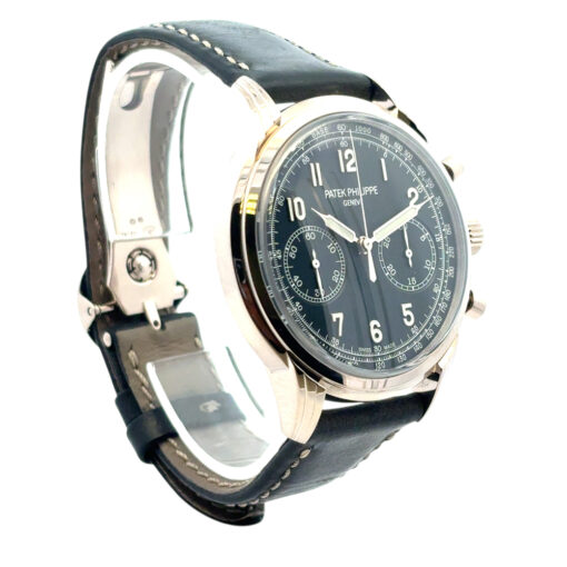 Patek Philippe 5172G-001 Blue Dial Manual Wind Watch on Leather Band - Image 8
