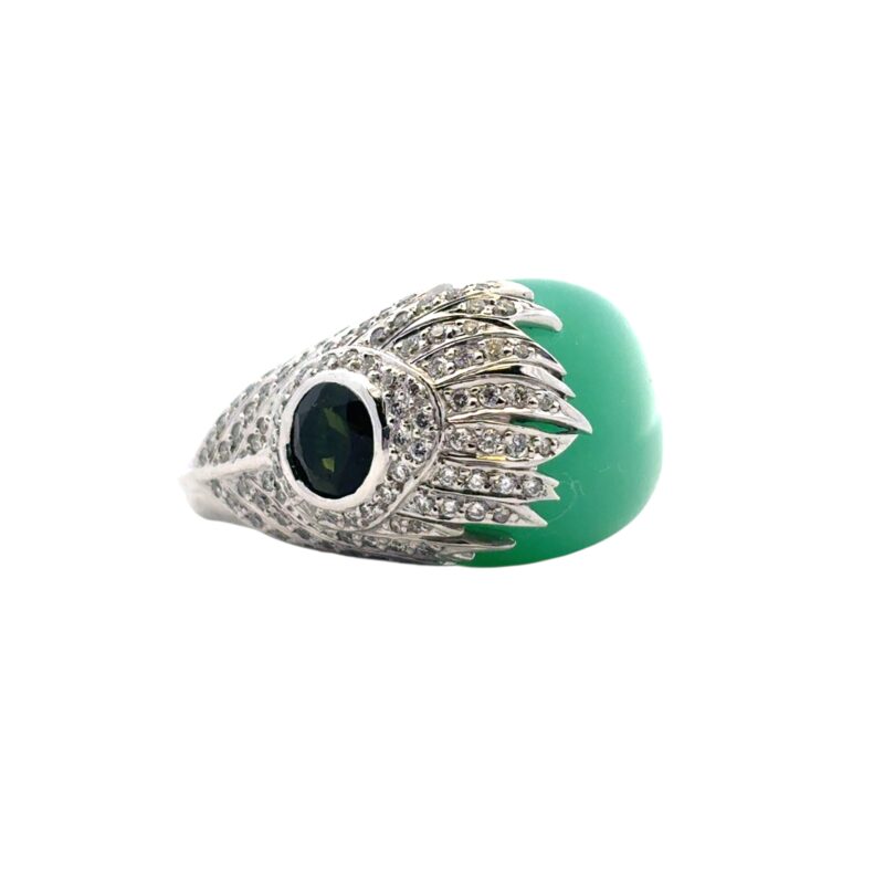 Carrera y Carrera Peacock Ring