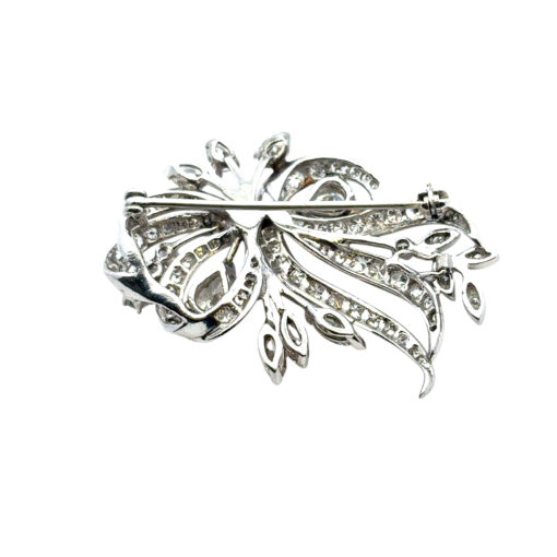 7.0ctw Diamond Pin Brooch