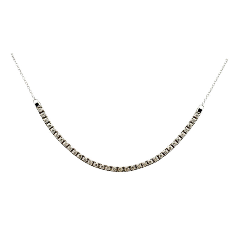 18k White Gold 0.50ctw Diamond Necklace