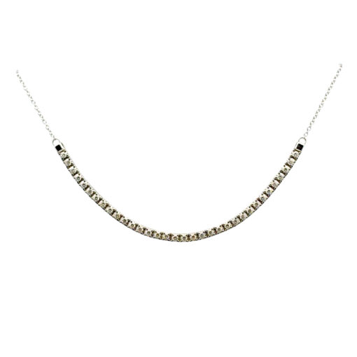 18k White Gold 0.50ctw Diamond Necklace - Image 5