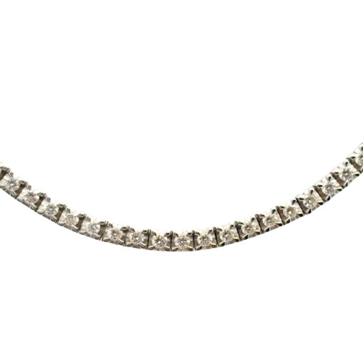 18k White Gold 0.50ctw Diamond Necklace - Image 7