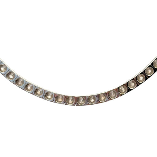 18k White Gold 0.50ctw Diamond Necklace - Image 8
