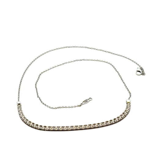 18k White Gold 0.50ctw Diamond Necklace - Image 10