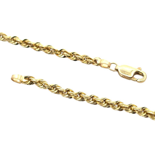 Yellow Gold Rope Necklace