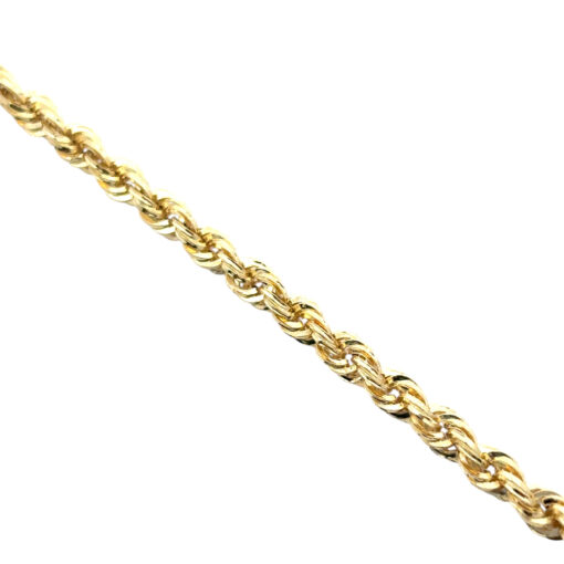 Yellow Gold Rope Necklace