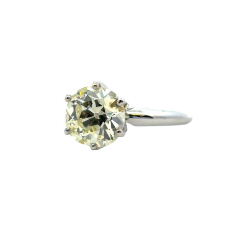 14k White Gold 2.9ct Diamond Engagement Ring - Image 2