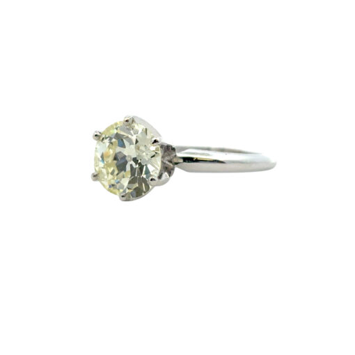 14k White Gold 2.9ct Diamond Engagement Ring - Image 9