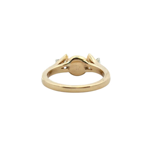 Vintage Pearl Diamond Ring